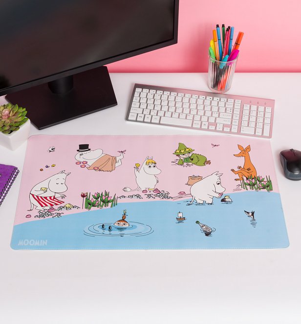 Moomin Water Scene XL Mouse Pad