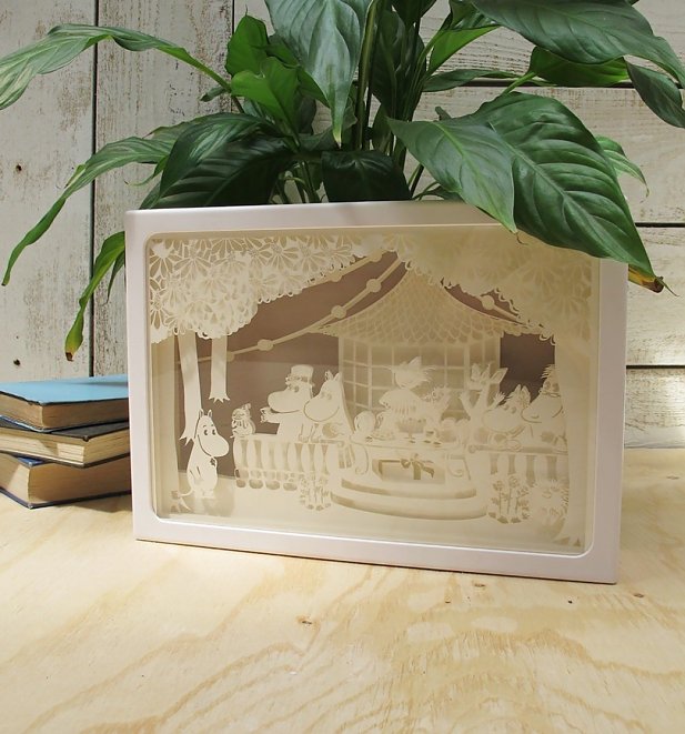 Moomin Party Shadow Box Light from House of Disaster Moomin Party Shadow Box Light from House of Disaster