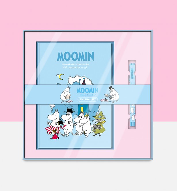 Moomin Set of A5 Premium Notebook & Pen Moomin Set of A5 Premium Notebook & Pen