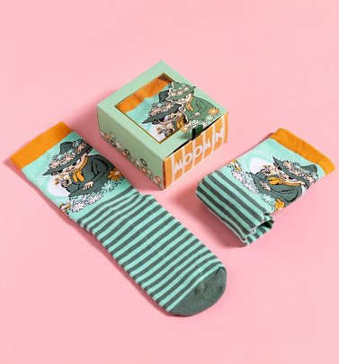 Moomin Snuffkin Stripe Socks Moomin Snuffkin Stripe Socks