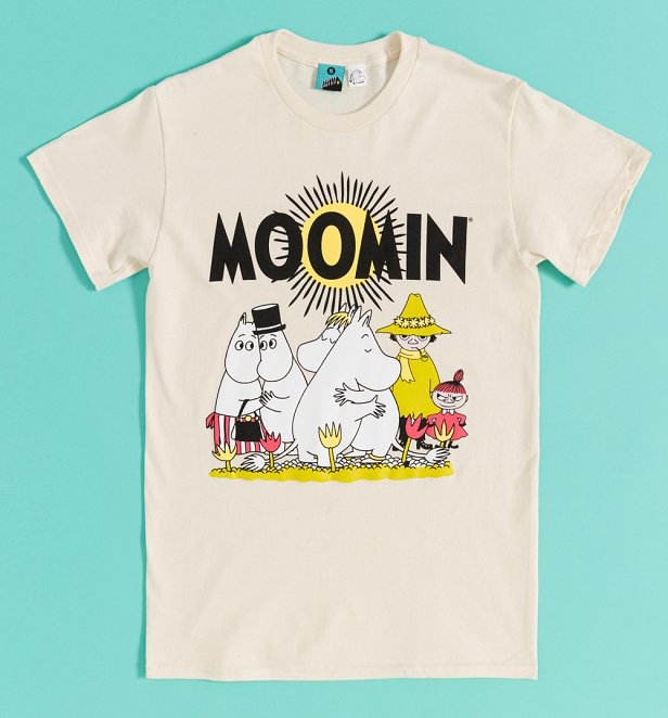 Moomin Sunshine Natural T-Shirt Moomin Sunshine Natural T-Shirt
