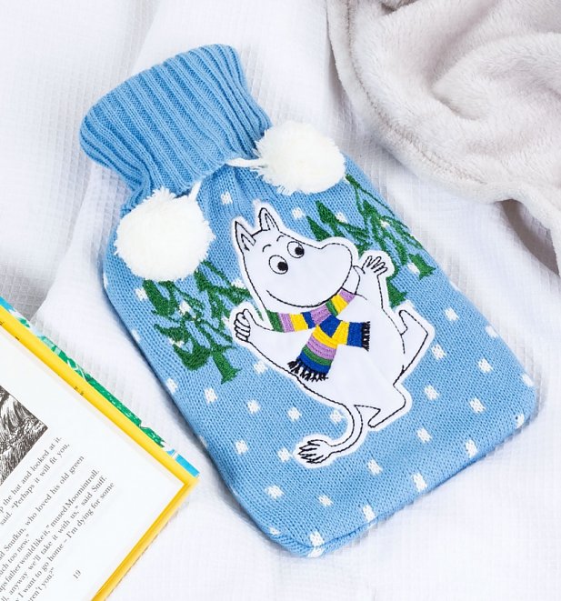 Moomin Winter Hot Water Bottle from House Of Disaster