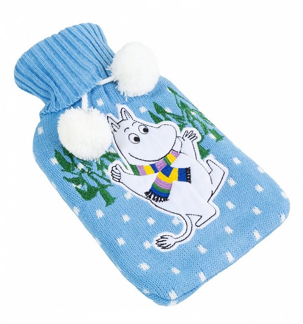 Moomin Winter Hot Water Bottle from House of Disaster Moomin Winter Hot Water Bottle from House of Disaster