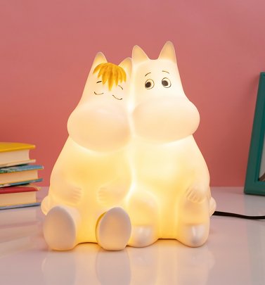 Moomin and Snorkmaiden Love Table Lamp from House Of Disaster