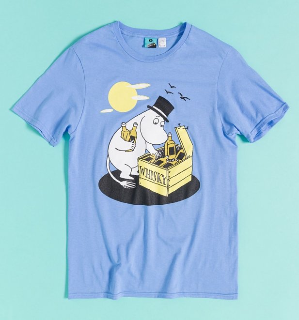 Moominpappa Discovery Blue T-Shirt