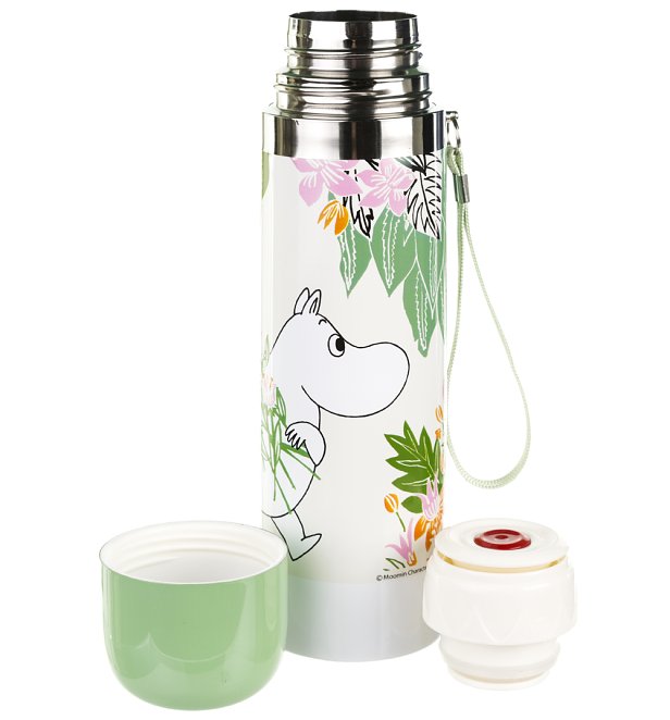 Moomins Flower Thermal Flask from House of Disaster Moomins Flower Thermal Flask from House of Disaster