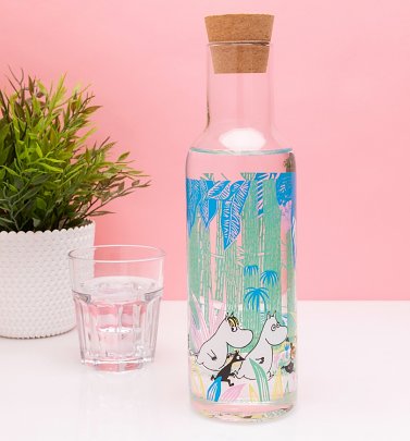 Moomins In The Jungle Glass Pitcher Moomins In The Jungle Glass Pitcher