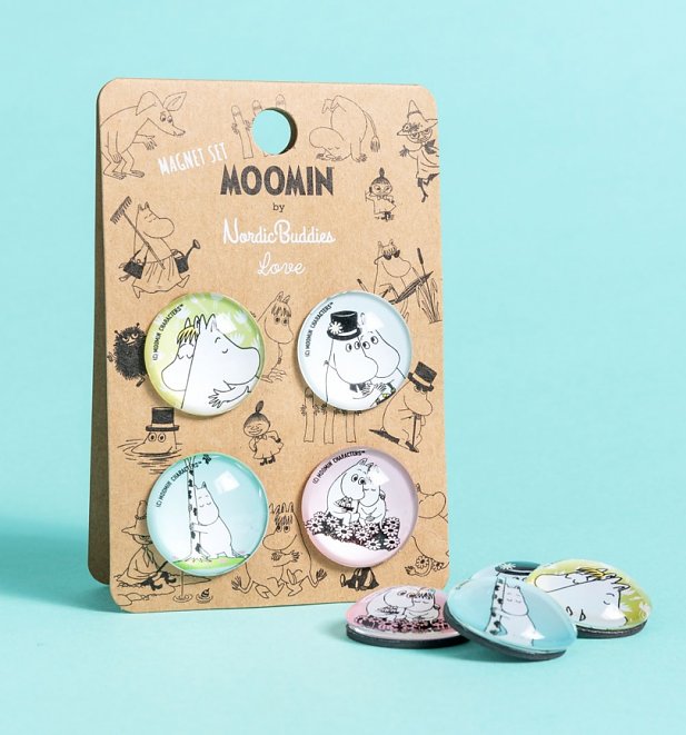 Moomins Love Button Magnets
