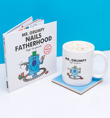 Mr Grumpy Nails Fatherhood Mug and Book Gift Set Mr Grumpy Nails Fatherhood Mug and Book Gift Set