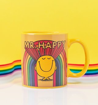 Mr Happy Heat Change Mug Mr Happy Heat Change Mug