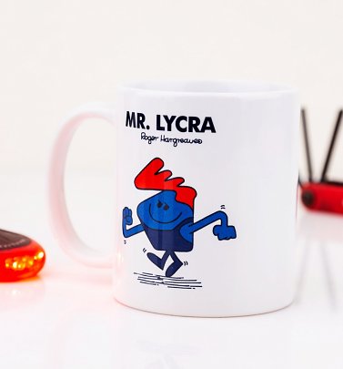 Mr Lycra Mr Men Mug Mr Lycra Mr Men Mug