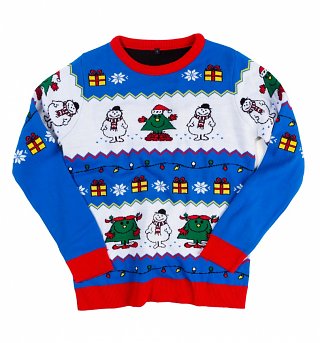 Mr Men and Little Miss Christmas Knitted Christmas Jumper Mr Men and Little Miss Christmas Knitted Christmas Jumper