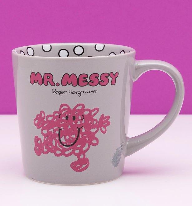 Mr Messy Embrace The Mess Mug Mr Messy Embrace The Mess Mug