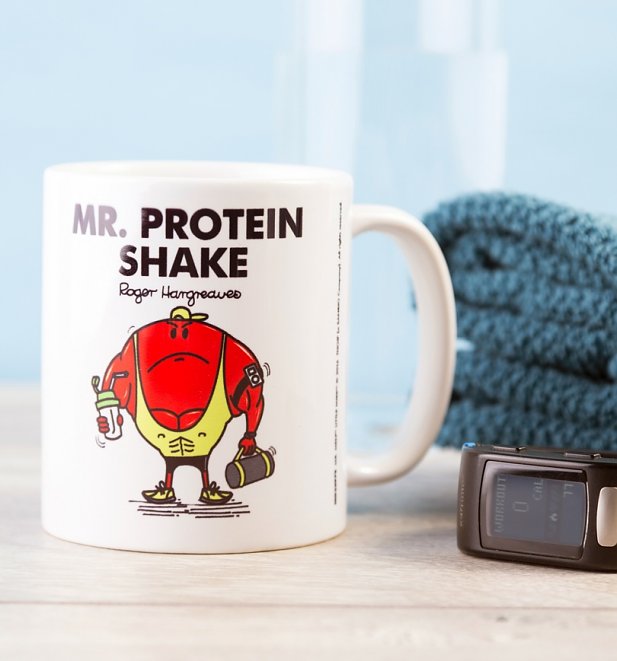 Mr Protein Shake Mr Men Mug