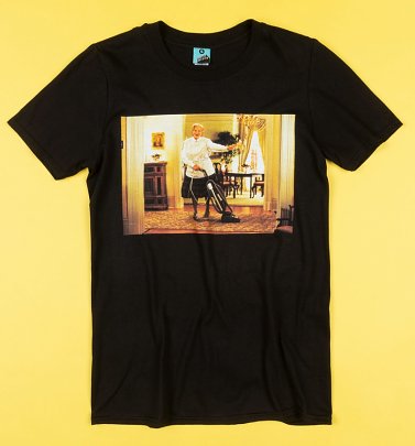 Mrs Doubtfire Scene Black T-Shirt Mrs Doubtfire Scene Black T-Shirt