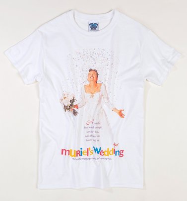 Muriel's Wedding Movie Poster White T-Shirt Muriel's Wedding Movie Poster White T-Shirt