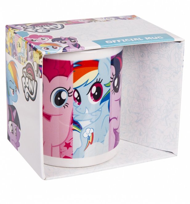My Little Pony Friendship Is Magic Panels Mug My Little Pony Friendship Is Magic Panels Mug