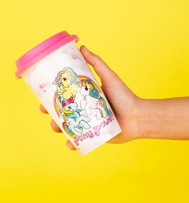 My Little Pony Retro Pony Power Travel Mug My Little Pony Retro Pony Power Travel Mug