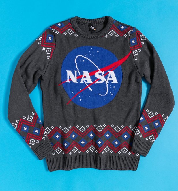 NASA Fairisle Knitted Jumper
