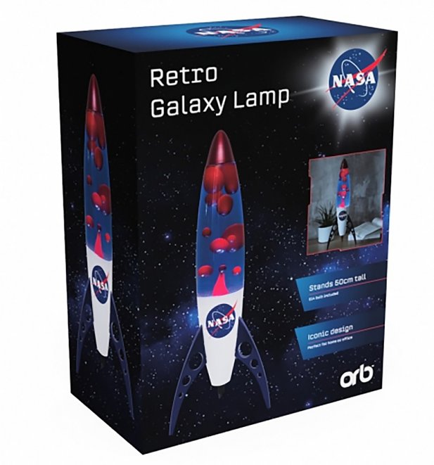 NASA Rocket Lava Lamp