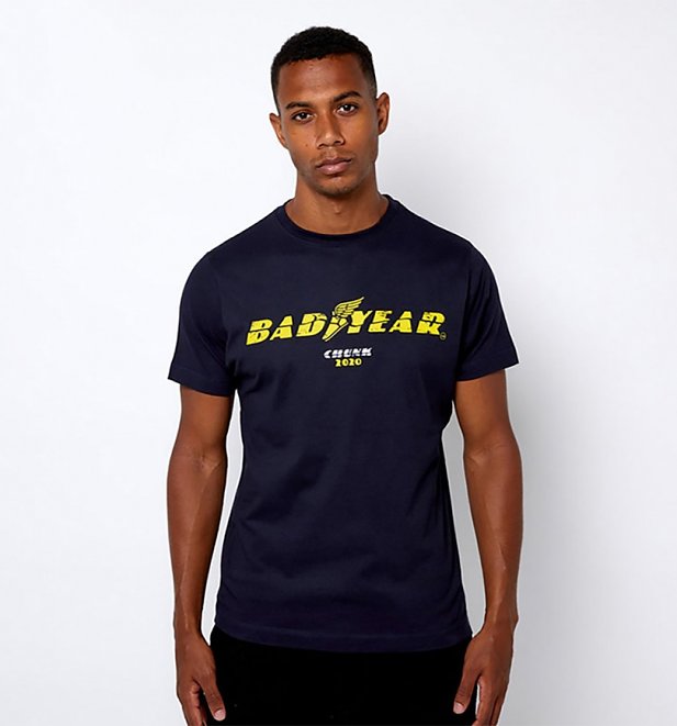 Navy Bad Year T-Shirt from Chunk Navy Bad Year T-Shirt from Chunk