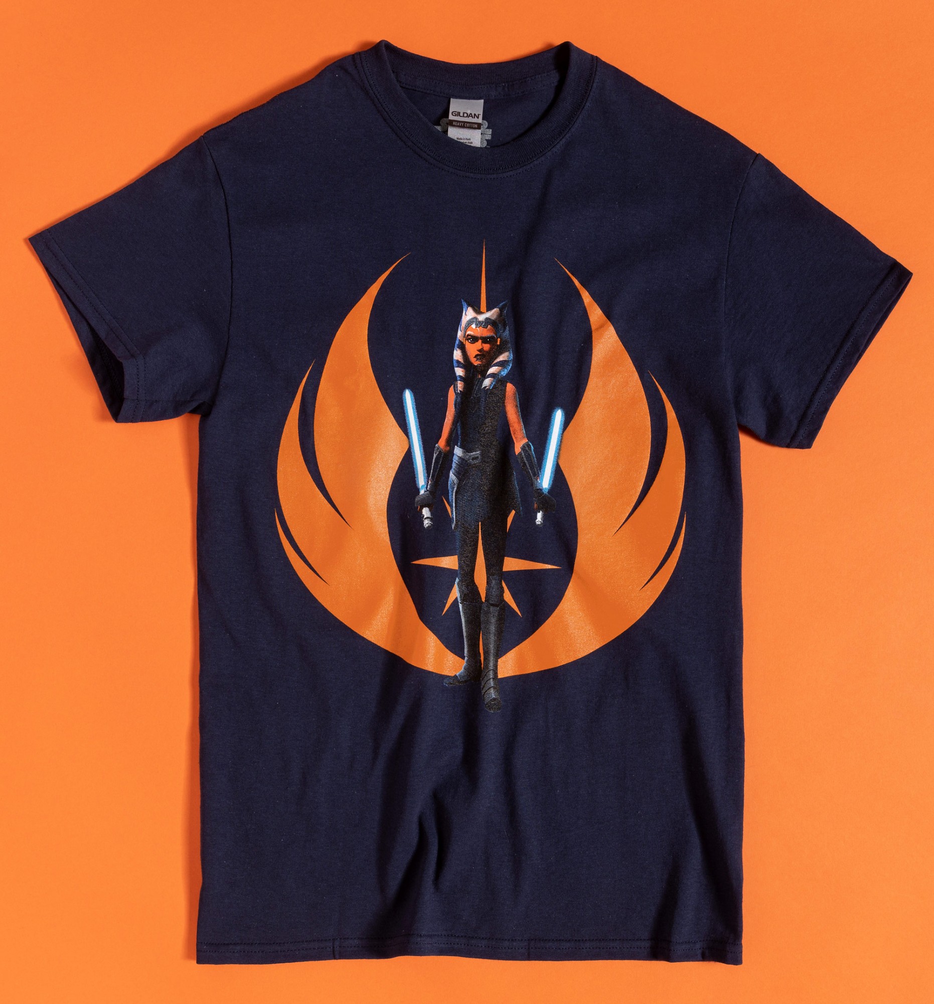 Navy Blue Star Wars Ahsoka Tano TShirt
