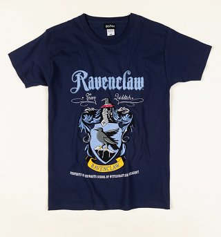 Navy Harry Potter Ravenclaw Crest T-Shirt Navy Harry Potter Ravenclaw Crest T-Shirt
