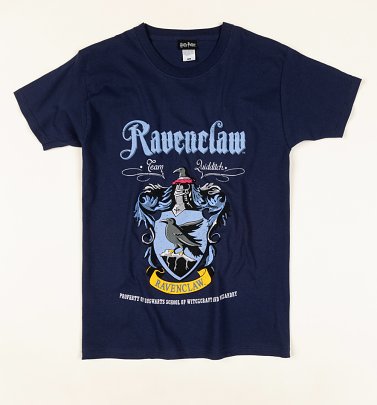 Harry Potter Ravenclaw Crest Navy T-Shirt