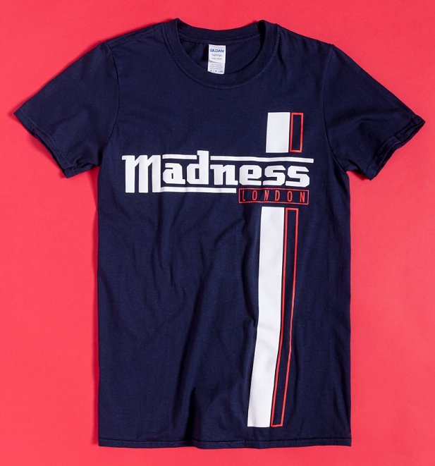 Navy Madness Stripes T-Shirt Navy Madness Stripes T-Shirt