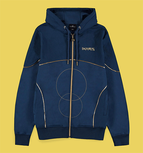 Navy Marvel Comics Eternals Ikaris Suit Zip Through Hoodie Navy Marvel Comics Eternals Ikaris Suit Zip Through Hoodie