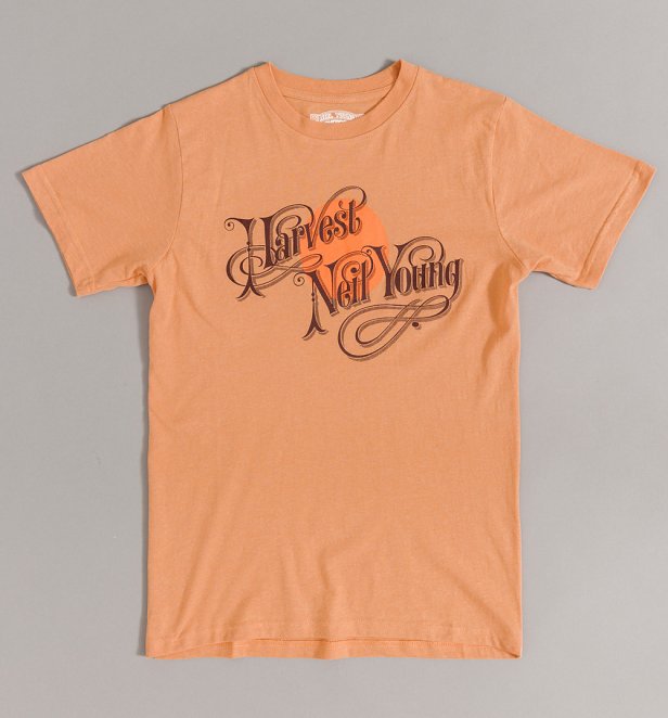 Neil Young Harvest Old Gold T-Shirt Neil Young Harvest Old Gold T-Shirt