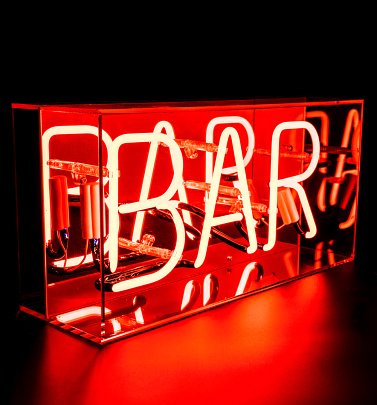 Neon BAR Acrylic Box Light Neon BAR Acrylic Box Light