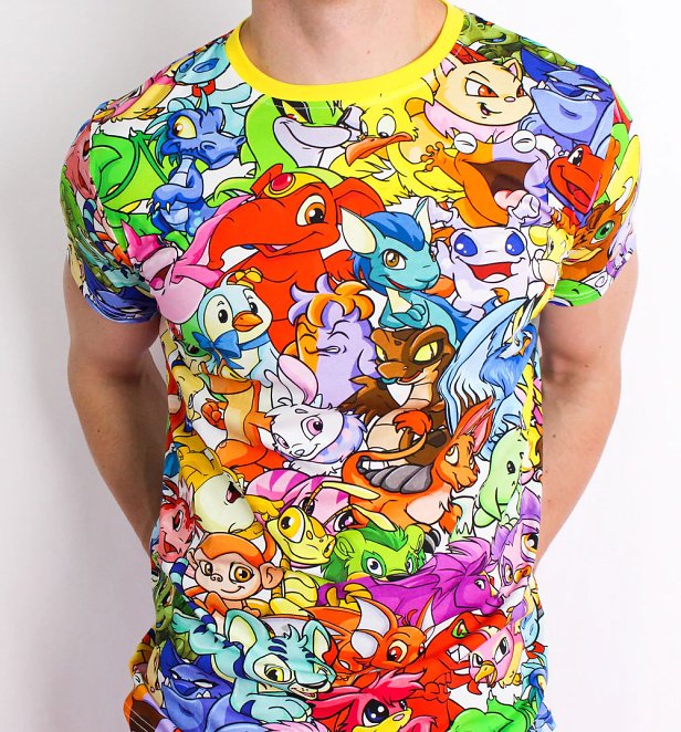Neopets All Over Print TShirt from Cakeworthy