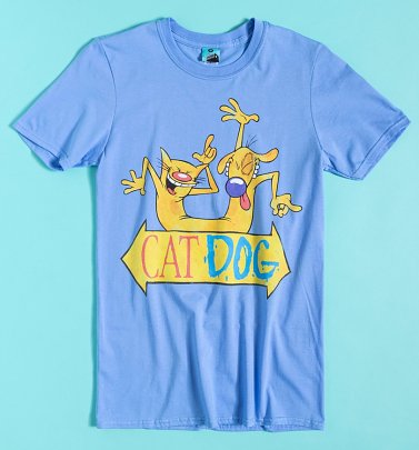 Nickelodeon CatDog Blue T-Shirt Nickelodeon CatDog Blue T-Shirt