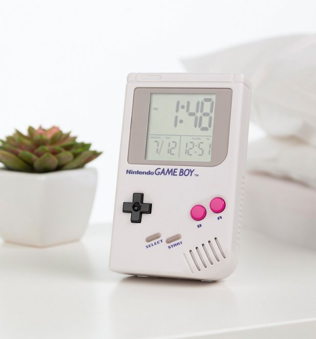 Nintendo Game Boy Digital Alarm Clock