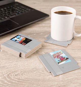 Nintendo NES Cartridge Coasters Nintendo NES Cartridge Coasters