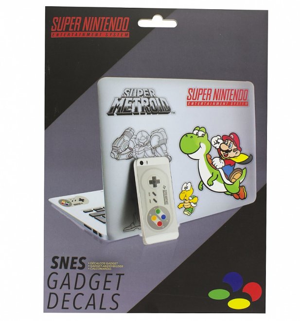 Nintendo SNES Gadget Decals