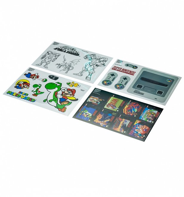 Nintendo SNES Gadget Decals