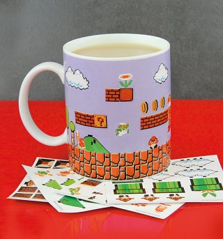 Nintendo Super Mario Brothers Build A Level Mug Nintendo Super Mario Brothers Build A Level Mug