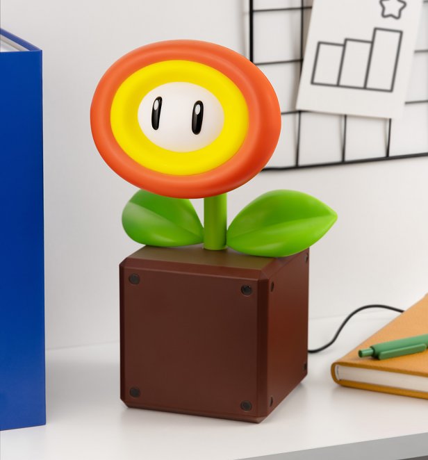 Nintendo Super Mario Fire Flower Lamp