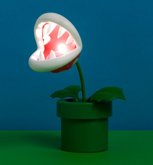 Nintendo Super Mario Mini Posable Piranha Lamp