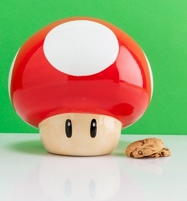 Nintendo Super Mario Mushroom Cookie Jar Nintendo Super Mario Mushroom Cookie Jar