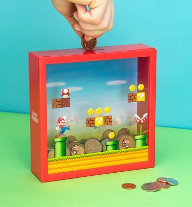 Nintendo Super Mario Scene Money Box Nintendo Super Mario Scene Money Box
