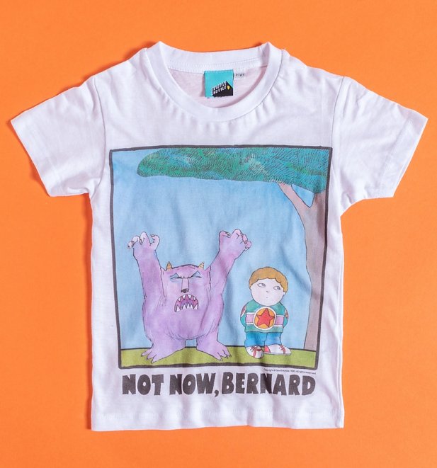 Not Now Bernard Mini Me Kids T-Shirt Not Now Bernard Mini Me Kids T-Shirt
