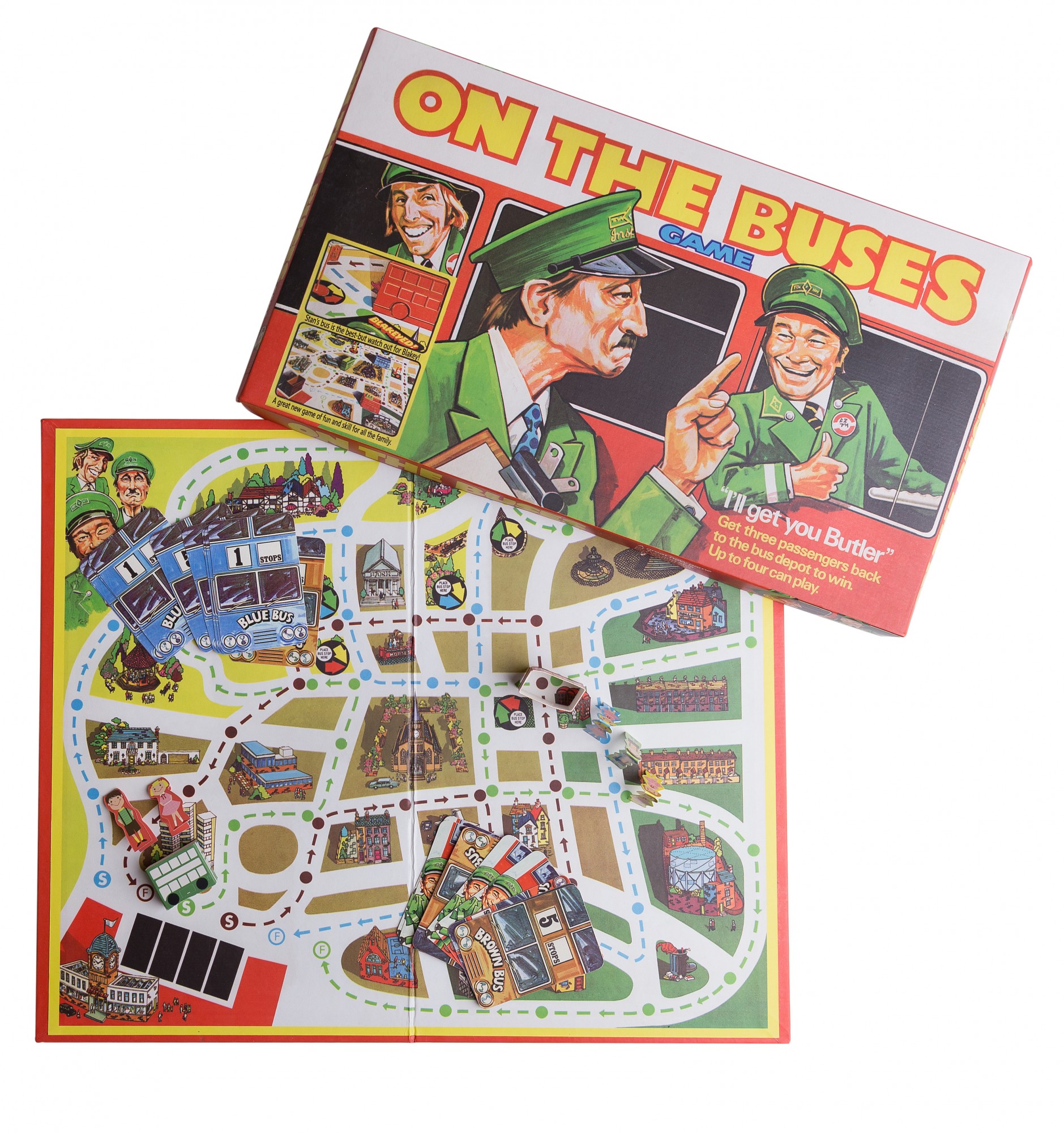 On The Buses Board Game