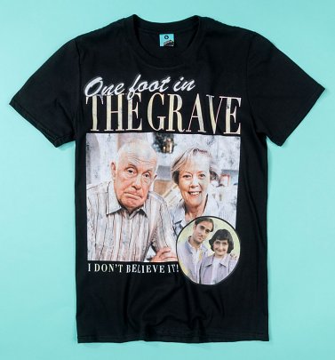 One Foot In The Grave Black T-Shirt One Foot In The Grave Black T-Shirt