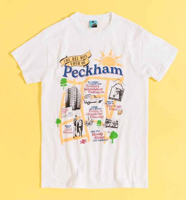 Only Fools And Horses Inspired Tour Of Peckham White T-Shirt