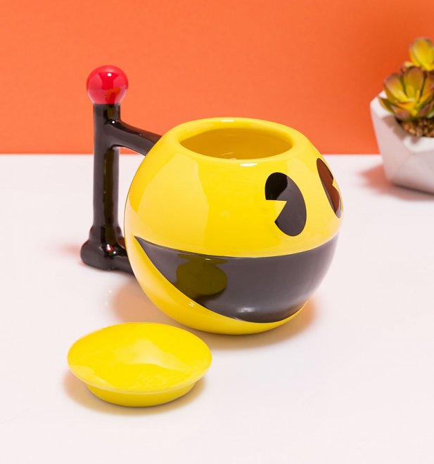 Pac-Man 3D Mug with Lid