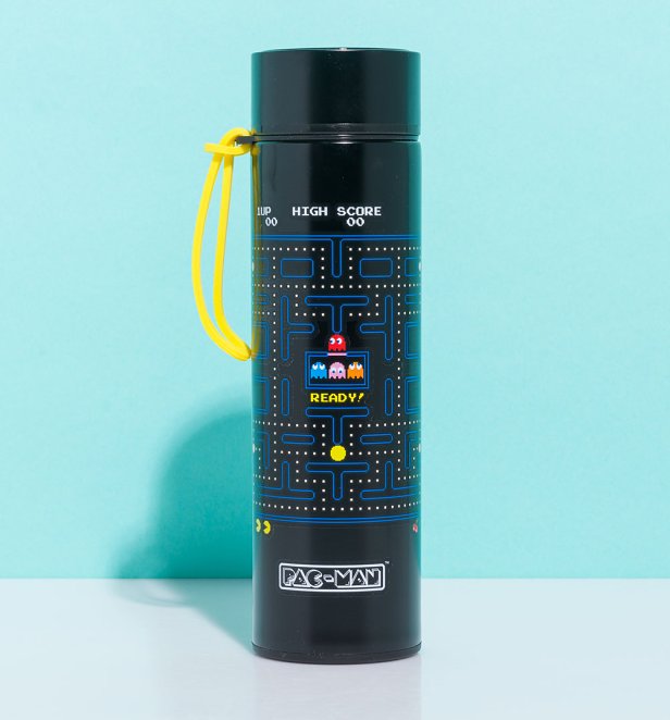 Pac-Man Hot and Cold Thermal Insulated Metal Flask