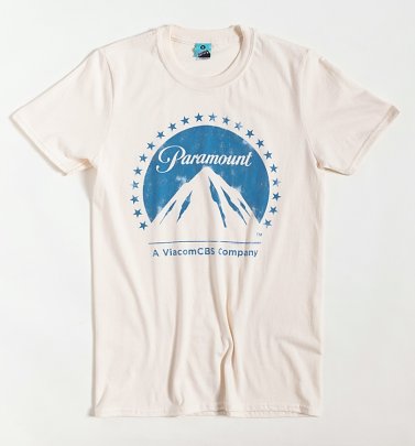 Paramount Logo Ecru T-Shirt Paramount Logo Ecru T-Shirt